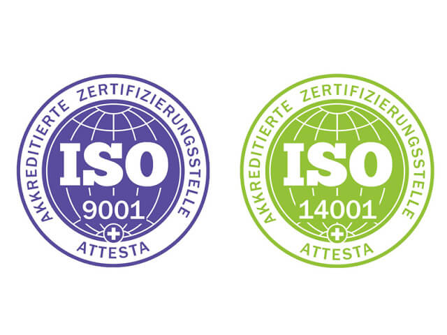 ISO Zertifikat