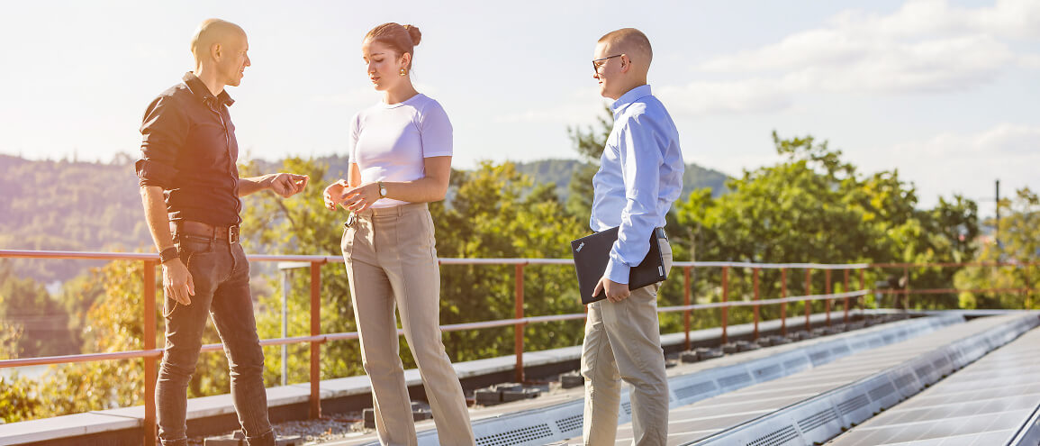 Energielösungen PV Solar Dach 25 Mood