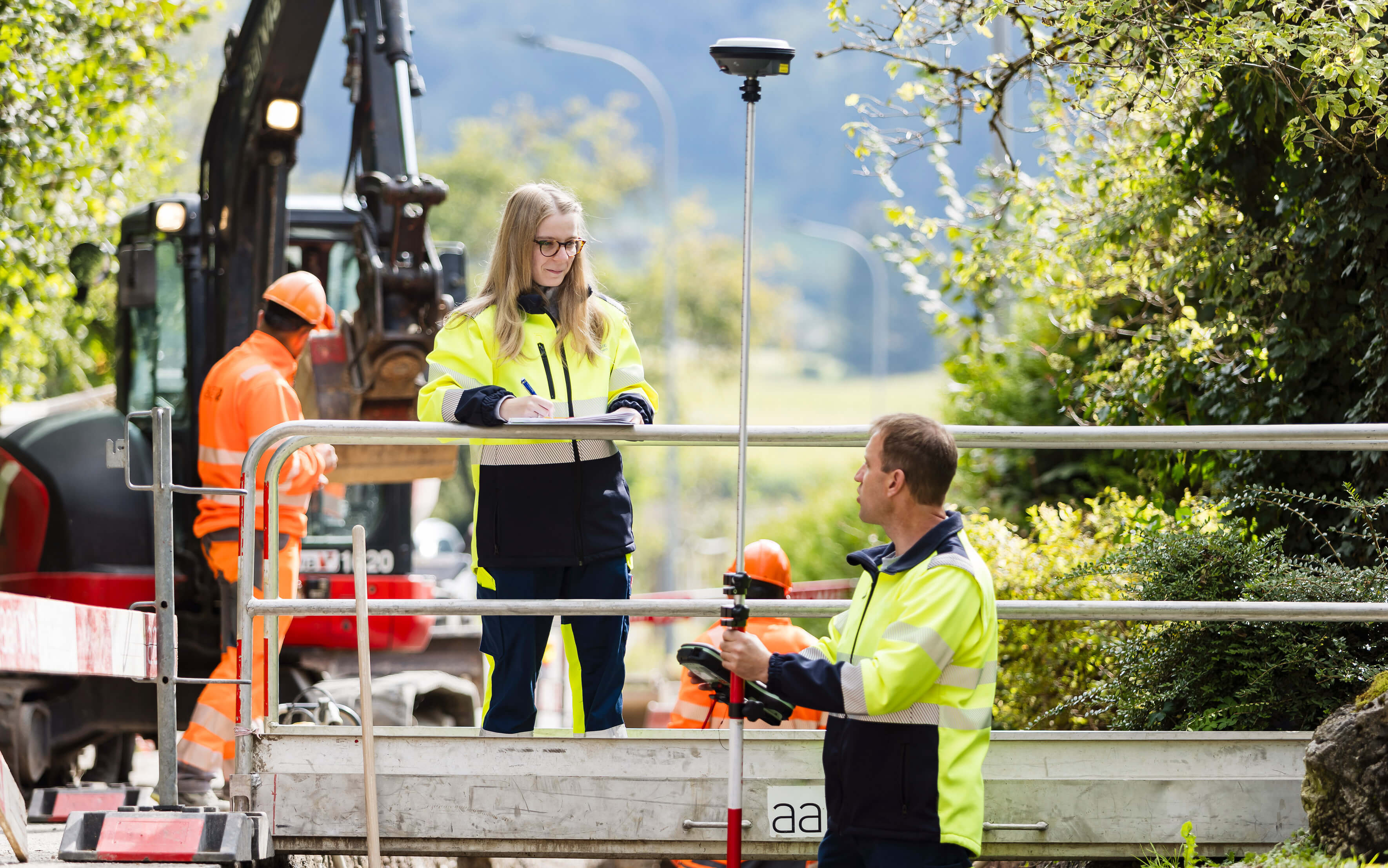 GIS Baustelle Vermessung 11 GIS Baustelle Vermessung 11