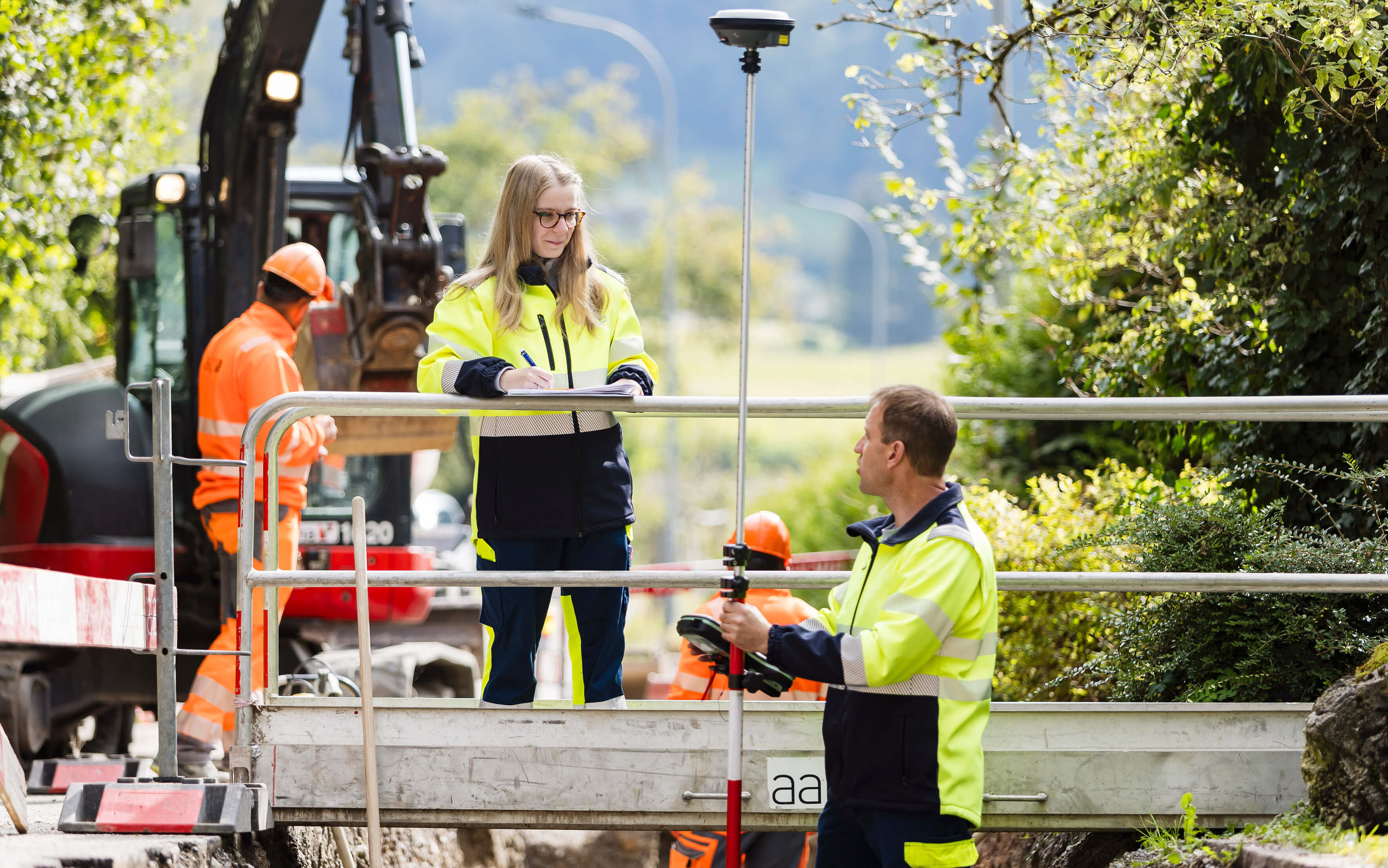 GIS Baustelle Vermessung 11